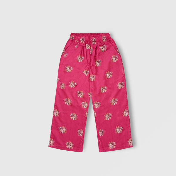 GIRLS ALL OVER PRINTED TROUSER